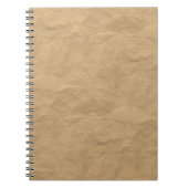Carnet Papier ancien parchemin de texture ancienne (Devant)