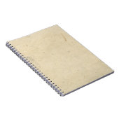 Carnet Papier blanc gris fait main (Côté Droit)