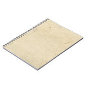 Carnet Papier blanc gris fait main (Côté gauche)