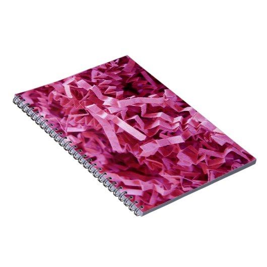 Carnet Papier broyé rose (Côté Droit)