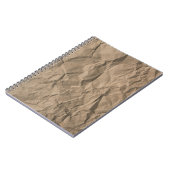 Carnet Papier brut : texture recyclé (Côté gauche)