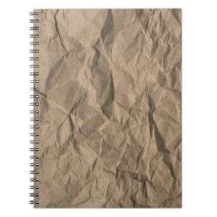 Carnet Papier brut : texture recyclé