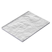 Carnet Papier d'en-tête de bannière écrasé (Côté gauche)