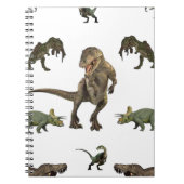 Carnet Papier Dinosaure (Devant)