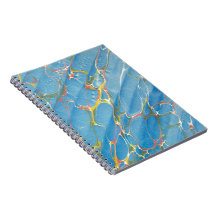 Papier en marbre bleu vintage, Lecteur, Écrivain