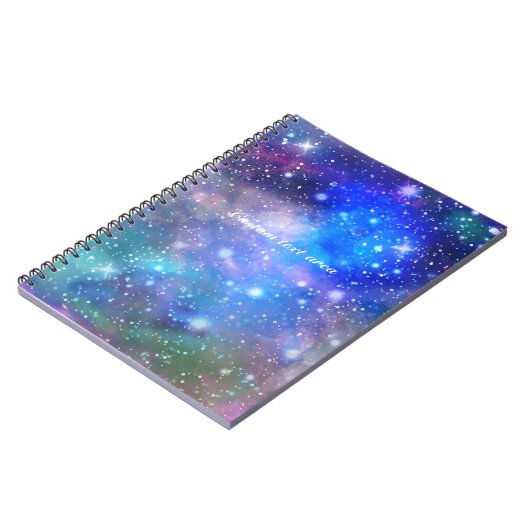 Carnet papier Galaxy Space Journal (Côté gauche)