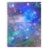 Carnet papier Galaxy Space Journal (Devant)