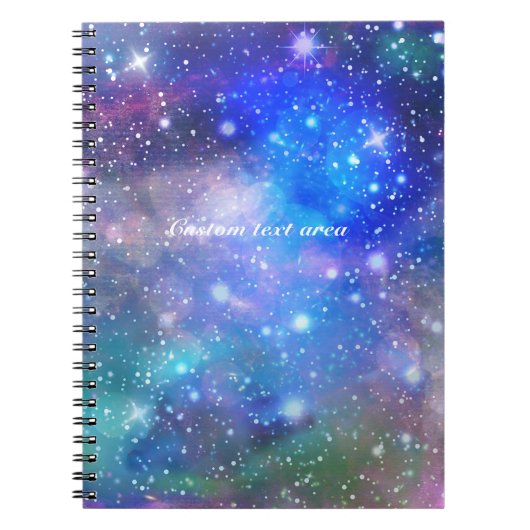 Carnet papier Galaxy Space Journal (Devant)