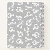 Carnet Papier gris clair et blanc (Dos)