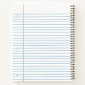 Carnet Papier libre pour école (Dos)