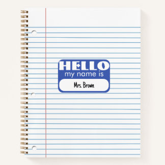 Carnet Papier libre pour école