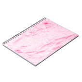 CARNET PAPIER NUMÉRIQUE ROSE ET BLANC (Côté gauche)