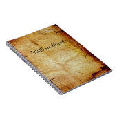 Carnet papier patiné (Côté Droit)