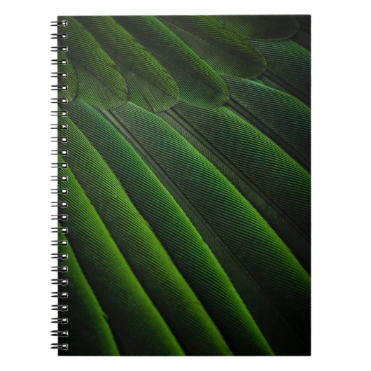 Carnet Papier peint 3D vert (Devant)