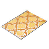 Carnet Papier peint 5 de damassé (Côté gauche)