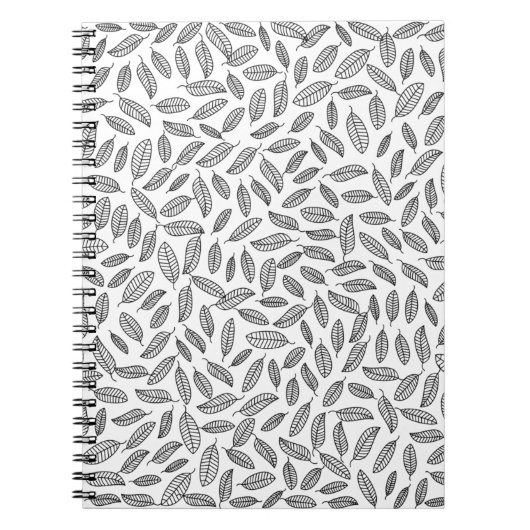 Carnet Papier peint arrière - plan feuille feuille (Devant)