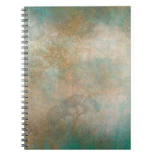 Carnet papier peint arrière - plan grunge feuille