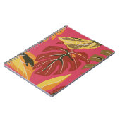 Carnet Papier peint Art déco doré (Côté gauche)