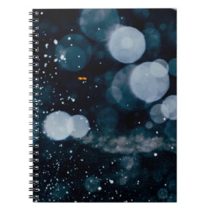 Carnet Papier peint Bokeh, effets