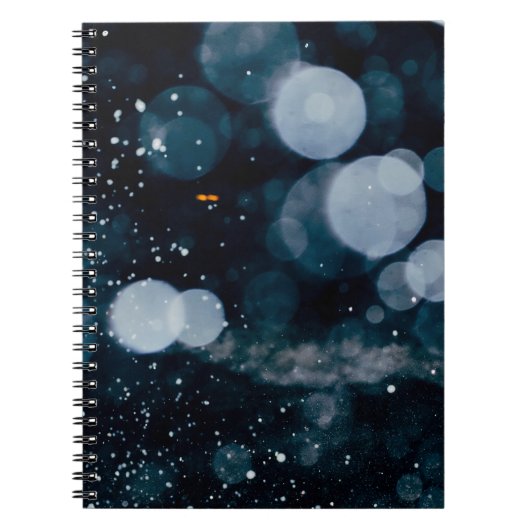 Carnet Papier peint Bokeh, effets (Devant)