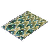 Carnet Papier peint Brown et bleu (Côté gauche)