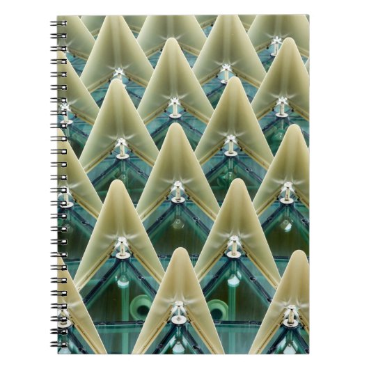 Carnet Papier peint Brown et bleu (Devant)