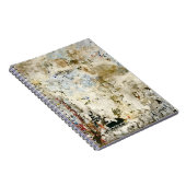 Carnet Papier peint Brown et rouge (Côté Droit)