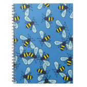 Carnet Papier peint d'abeille (Devant)