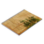 Carnet Papier peint en bambou (Côté gauche)