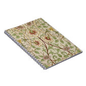 Carnet Papier peint fleur classique jonquille de William (Côté Droit)