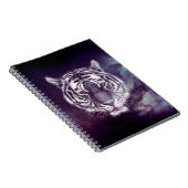 Carnet Papier peint Galaxy Tiger Face (Côté Droit)