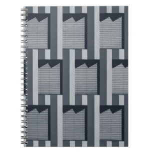 Carnet Papier peint numérique gris