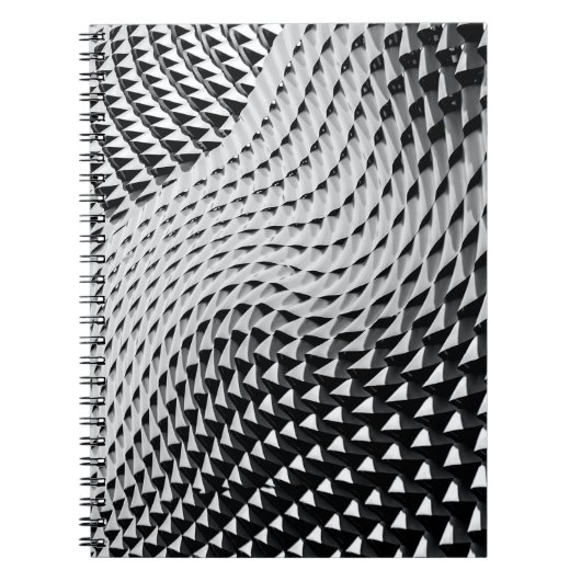 Carnet Papier peint numérique gris (Devant)