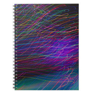 Carnet Papier peint rouge et vert