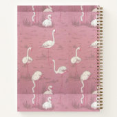 Carnet Papier peint vintage des années 50 Personnalisé (Dos)