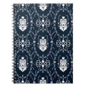Carnet Papier peint Vintage Floral Arrière - plan sans co