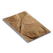Carnet Papier Recyclé : Texture écologique. (Côté Droit)