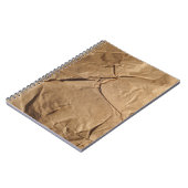Carnet Papier Recyclé : Texture écologique. (Côté gauche)