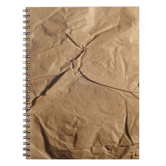 Carnet Papier Recyclé : Texture écologique. (Devant)