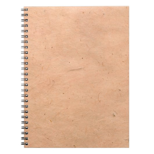 Carnet Papier rose pâle (Devant)