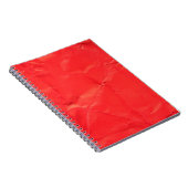 Carnet Papier rouge texture abstraite fond abstrait, âge (Côté Droit)