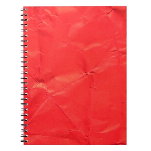 Carnet Papier rouge texture abstraite fond abstrait, âge (Devant)