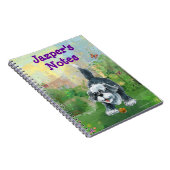 Carnet Papier Shaggy Sheep Chien (Côté Droit)