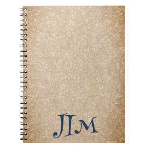 Carnet Papier vanille espagnol personnalisé