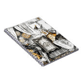 Carnet Papiers Vintages Halloween (Côté Droit)
