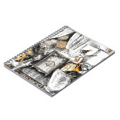 Carnet Papiers Vintages Halloween (Côté gauche)