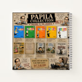 Carnet Papila Collection Spiral Notebook – 8.5" × 8.5" (Dos)