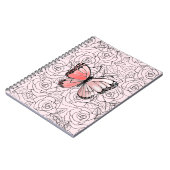 Carnet papillon (Côté gauche)