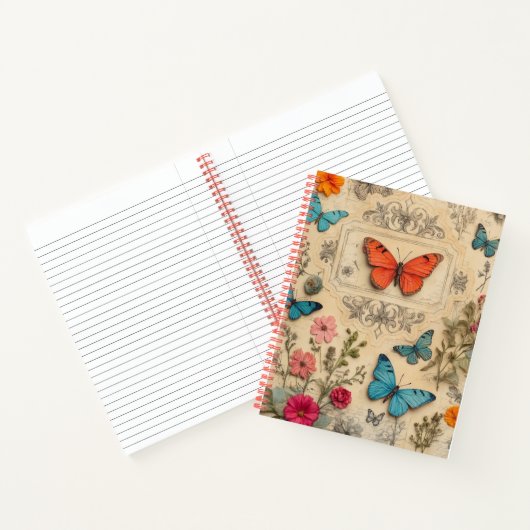 Carnet papillon (Intérieur)