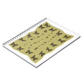 Carnet Papillon (Côté gauche)